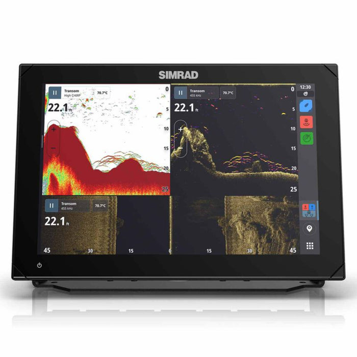 SIMRAD NSX 12 Multifunction Display with C-Map Discover X Charts - Transducer Not Included