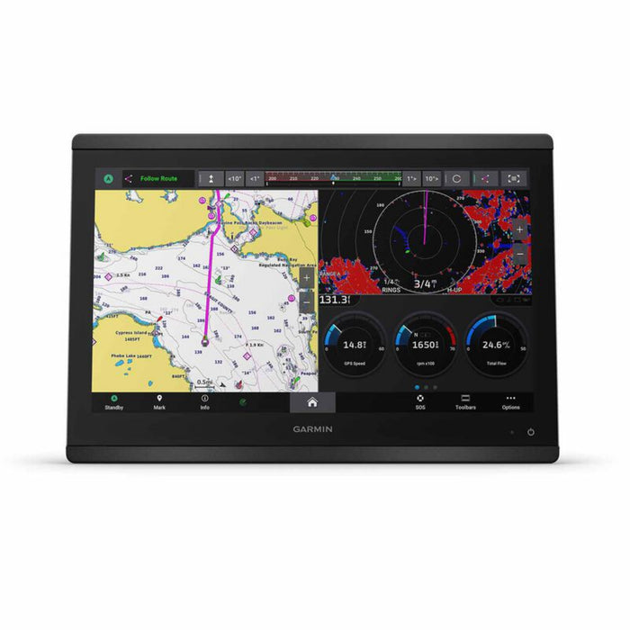 GARMIN GPSMAP® 8616xsv Multifunction Display - US and Canada Navionics+ Charts