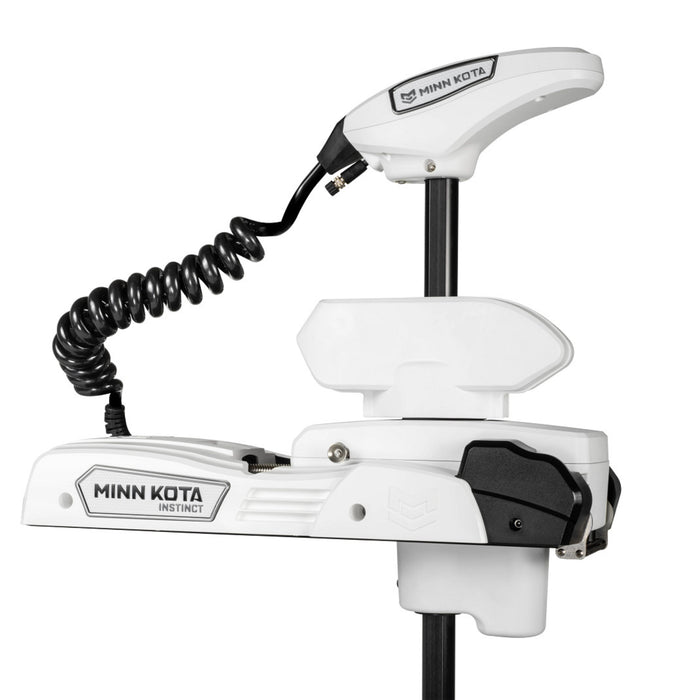 Minn Kota Riptide Instinct QUEST 90/115lb Thrust, 72" Shaft Trolling Motor w/ Wireless Remote - White