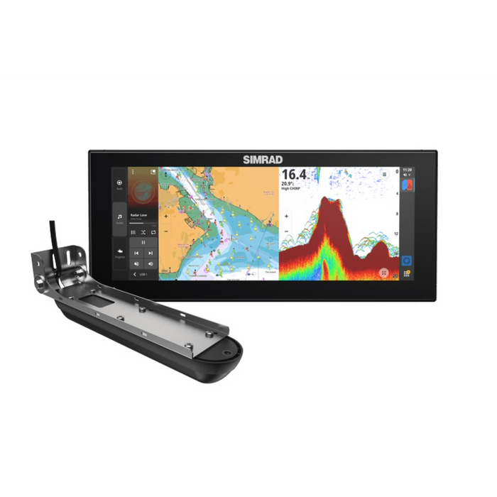 Simrad NSX 3012 Ultra Wide 12" Multifunction Display with Active Imaging Transducer